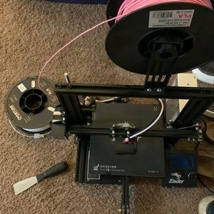 Ender 3-3D printer used a couple times